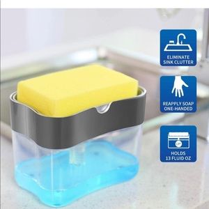 Soap sponge dispenser